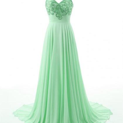 2017 Mint Green Prom Dresses Featuring Spaghetti..
