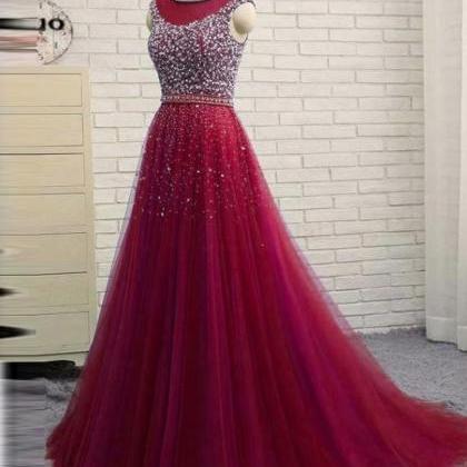 Dark Burgundy Girls Lace Junior Prom Dress GTEEN072