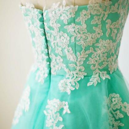 Maxi Dresses, Tea Length Prom Dresses,mint Green..