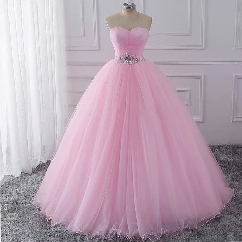 Pink Ball Gown Quinceanera Dresses Elegant Sweet 16 Dress Debutante Gowns Dress Formal Prom Patry Go on Luulla