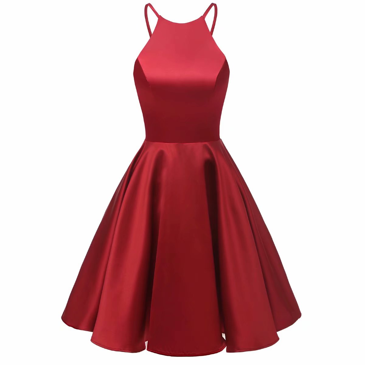 2019 Mini Prom Gowns Short Burgundy Homecoming Dresses Prom Party Evening  Cocktail Gown Bridesmaid D on Luulla
