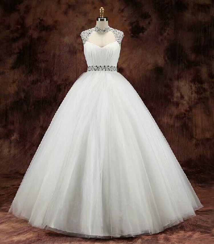 2019 White Wedding Dress, Strapless Wedding Dress, 2019 Wedding Dresses, Wedding Dress, Chapel Train Wedding Dress, Satin Wedding Dress, Real