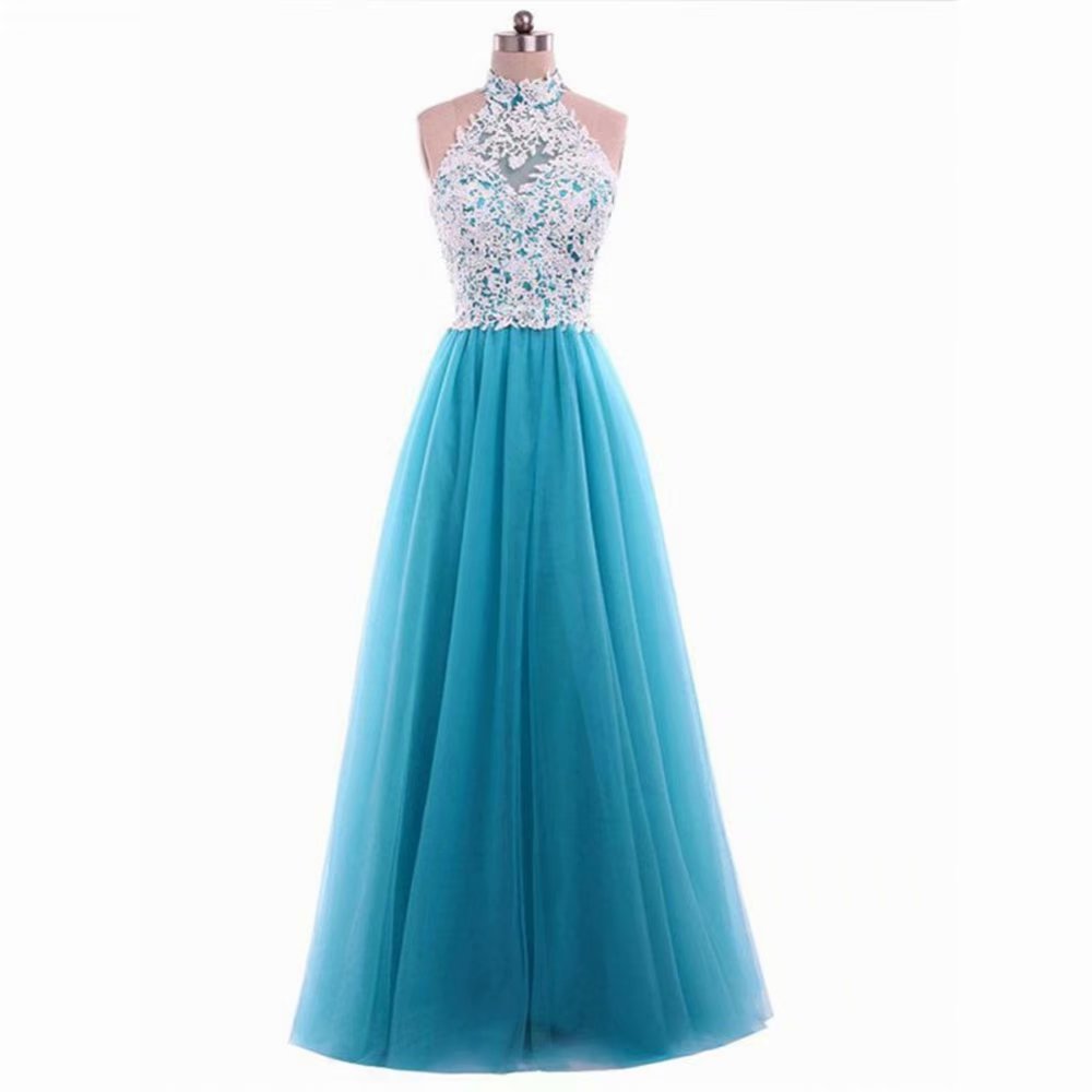 Charming Prom Dress, Sleeveless Prom Dress,sexy Lace Prom Dresses,tulle Evening Dress,long Party Dress